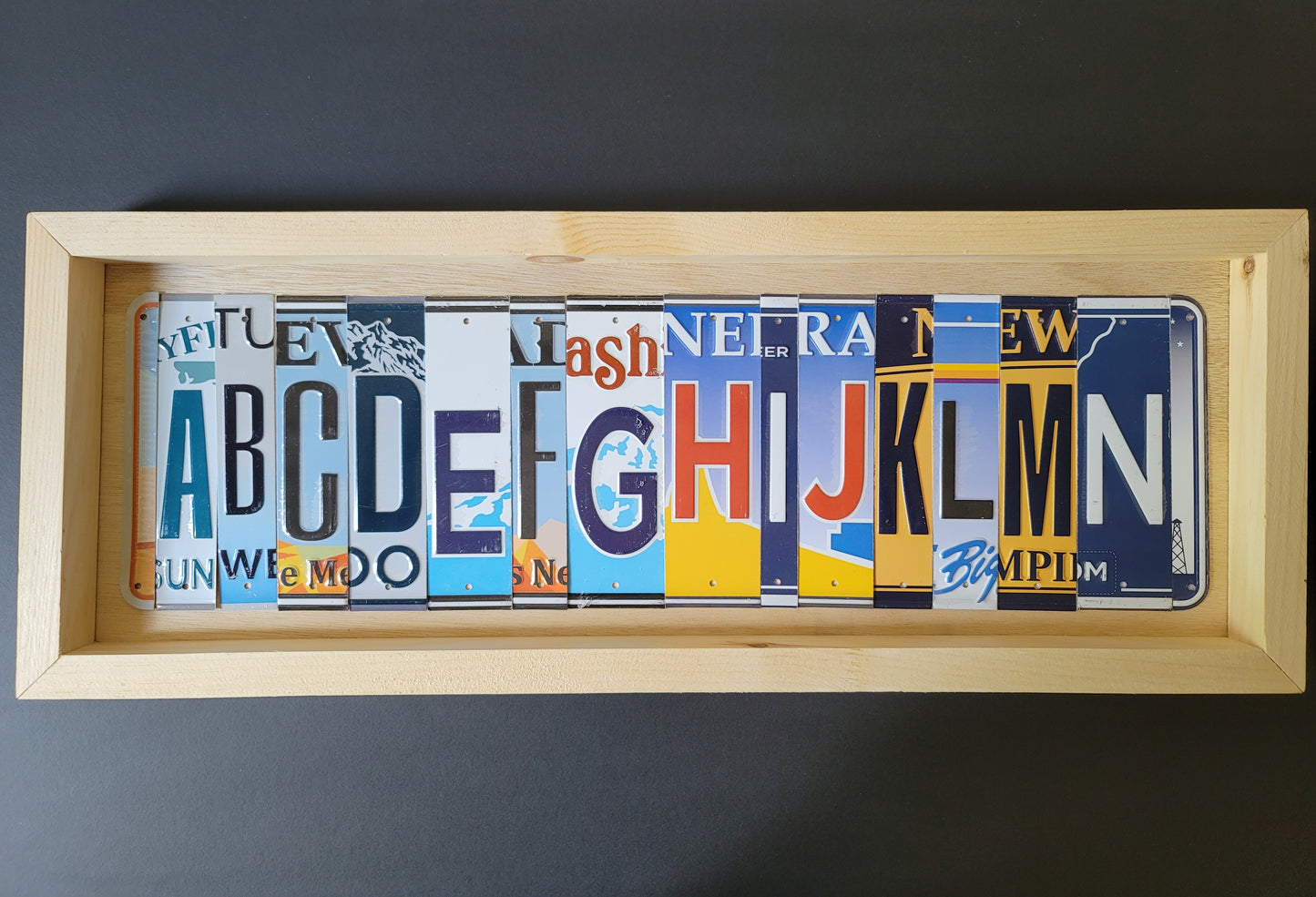 Unfinished 10 x 24 Wide Frame Wood Sign Blank
