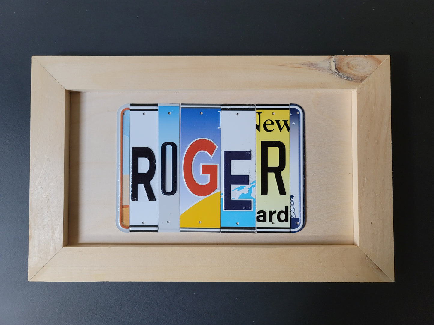 Unfinished 10 x 16 Wide Frame Wood Sign Blank