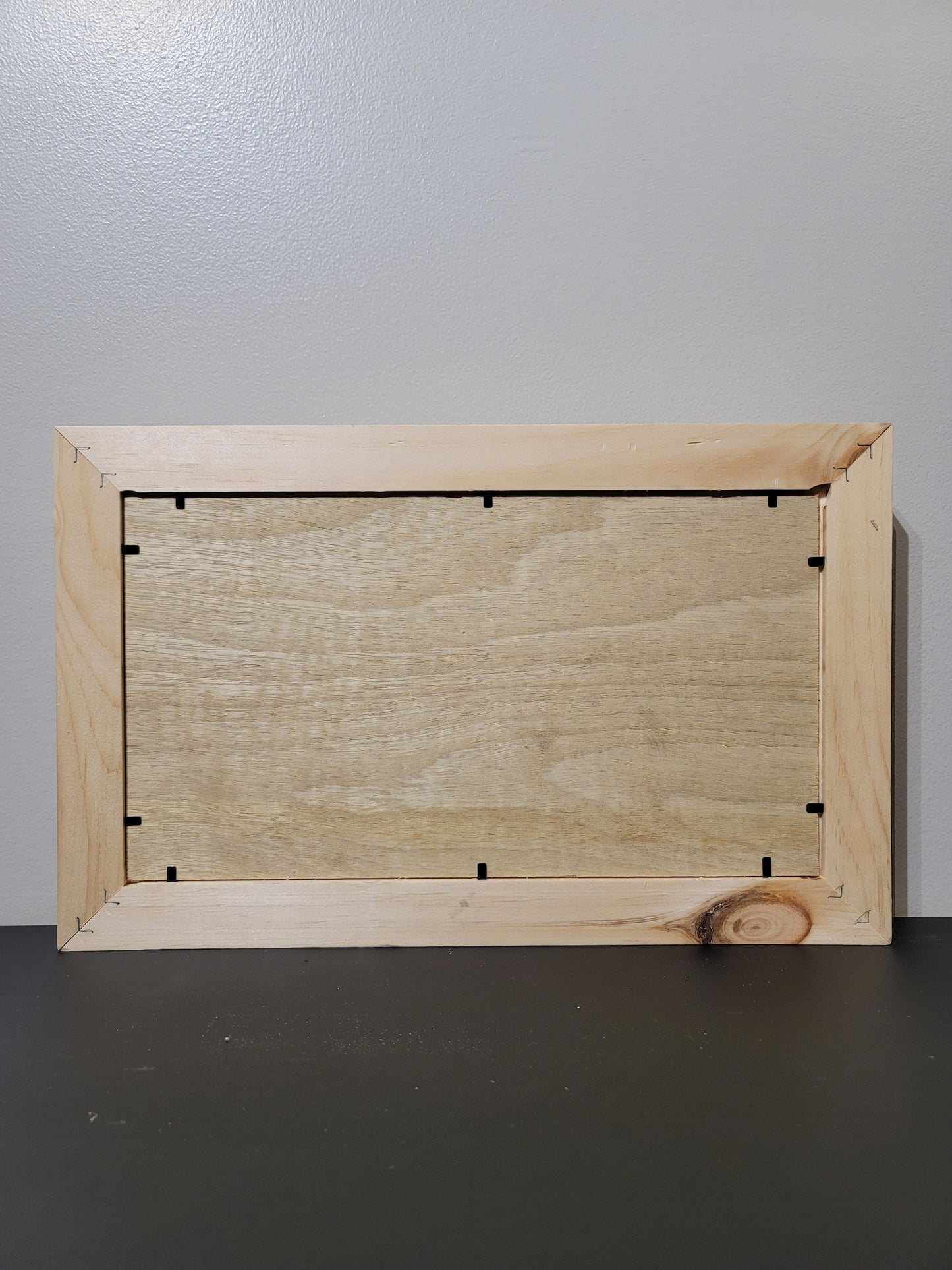 Unfinished 10 x 16 Wide Frame Wood Sign Blank