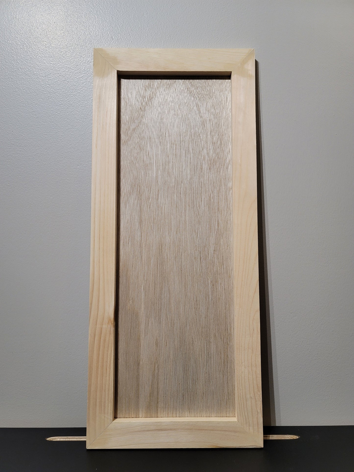 Unfinished 10 x 24 Wide Frame Wood Sign Blank