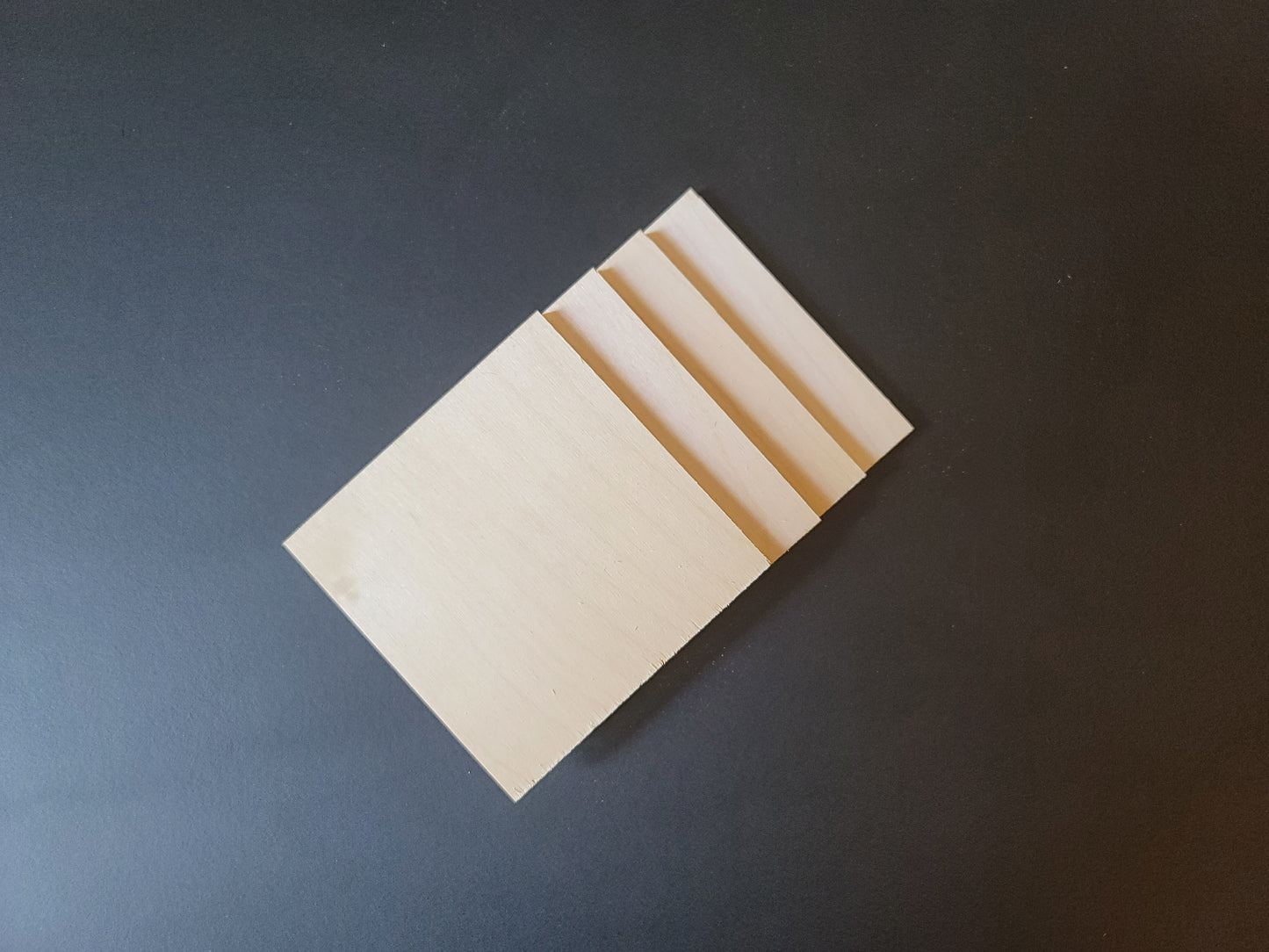 1/4" (6mm) 4 x 4 Baltic Birch Blank Tiles - 4 Pack