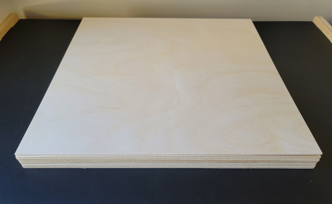 1/8" (3mm) 16 x 16 Baltic Birch Sheets
