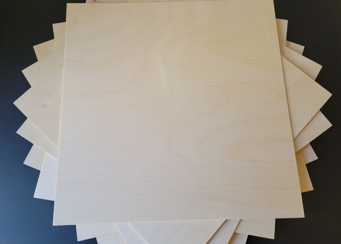 1/8" (3mm) 16 x 16 Baltic Birch Sheets